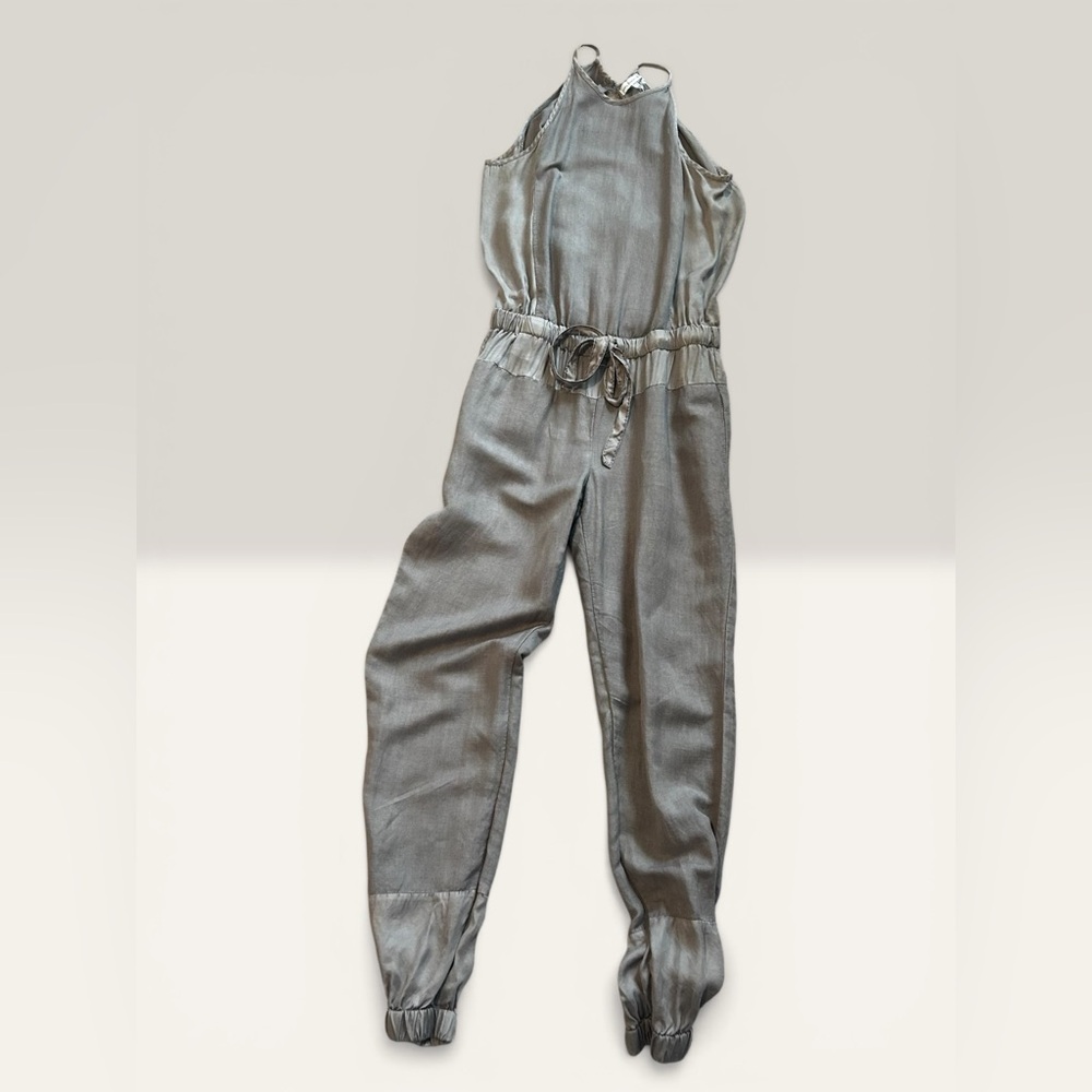 Young Fabulous & Broke Gray Sleeveless Jumpsuit
